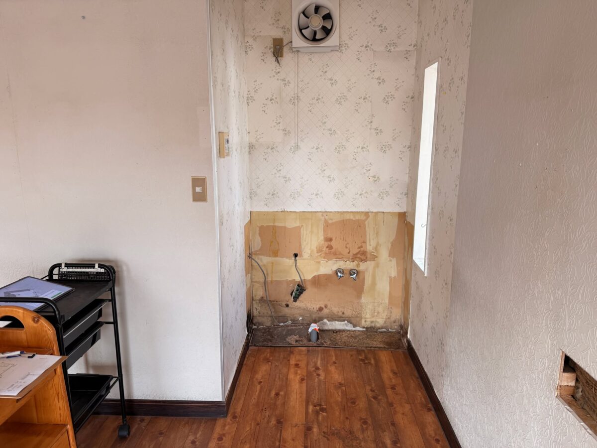 改装前 シャンプースペース